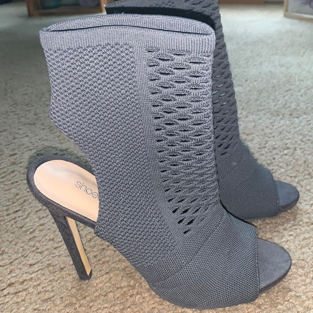 Shoe Booties:  Toe/Heel-out shoe bootie.